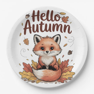 Hallo Herfst Papieren Bordje