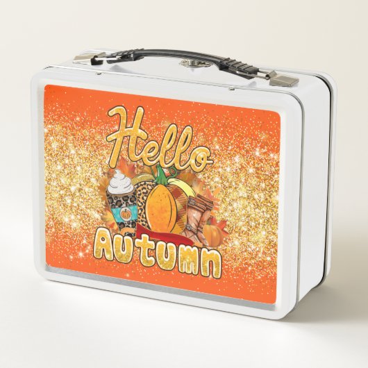 hallo herfst Pas Tekst en Kleur aan (Achterkant)