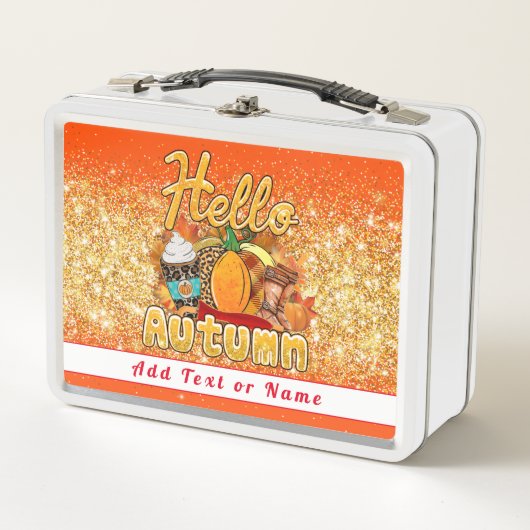 hallo herfst Pas Tekst en Kleur aan (Voorkant)