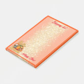 hallo herfst Pas Tekst en Kleur aan Post-it® Notes (Schuin)