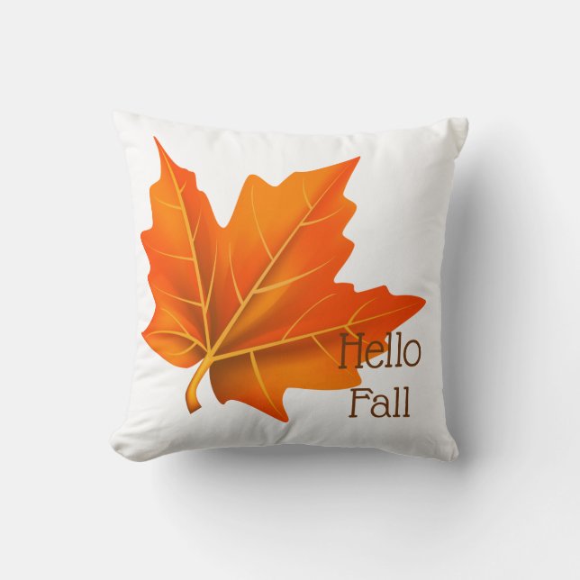 hallo Herfst Pillow Kussen (Voorkant)