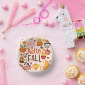 Hallo Herfst pompoenen Papieren Kommen (Feest)