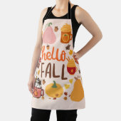 Hallo Herfst pompoenen Schort (Insitu)