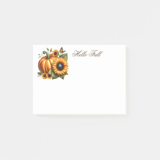 Hallo Herfst Post-it Briefjes Post-it® Notes (Voorkant)