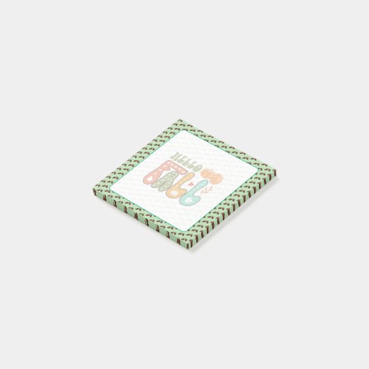 Hallo Herfst! Post-It Notes (Schuin)