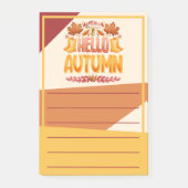 Hallo Herfst Post-It Notities Post-it® Notes (Voorkant)