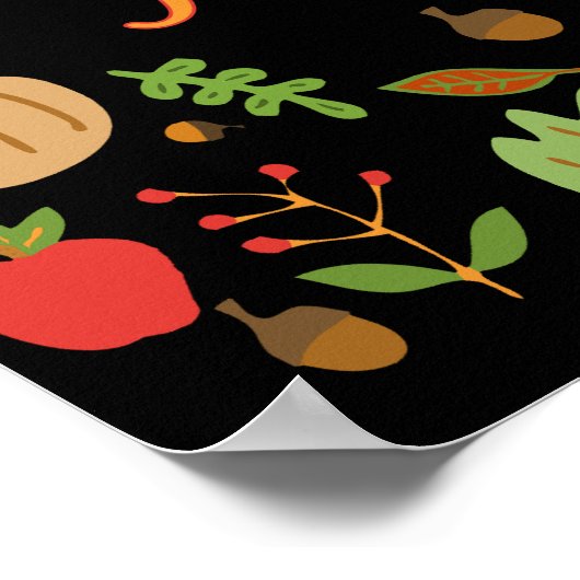 hallo Herfst! Poster (Hoek)