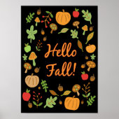 hallo Herfst! Poster (Voorkant)