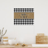 hallo Herfst Poster (Keuken)