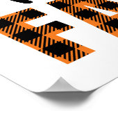 hallo Herfst Poster (Hoek)