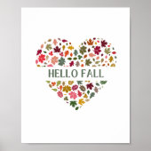hallo Herfst Poster (Voorkant)