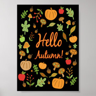 Hallo Herfst! Poster