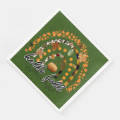 hallo Herfst Pumpkin Trendy Servet (Hoek)