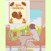 Hallo Herfst schattig 🤎🍂🍁🥨 Notitieboek