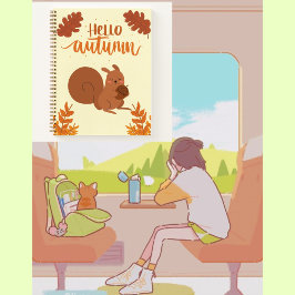 Hallo Herfst schattig 🤎🍂🍁🥨 Notitieboek