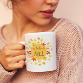 Hallo Herfst Schattig Personalized Mok