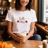 Hallo Herfst - Schattigee herfstbladeren rustiek o T-shirt
