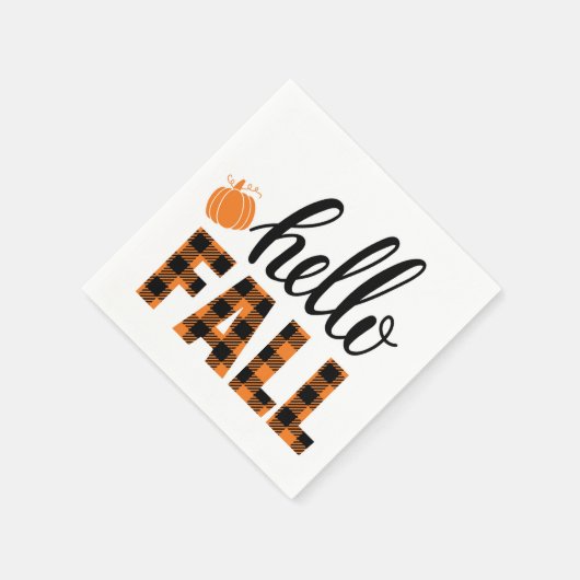 hallo Herfst Servet (Hoek)
