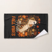 Hallo Herfst Sfeer Spook Cute Autumn Pompoen Handdoek (Handdoek)