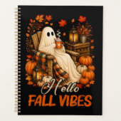 Hallo Herfst Sfeer Spook Cute Autumn Pompoen Planner (Voorkant)
