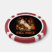 Hallo Herfst Sfeer Spook Cute Autumn Pompoen Poker Chips (Enkel)