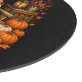 Hallo Herfst Sfeer Spook Cute Autumn Pompoen Snijplank (Hoek)