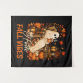 Hallo Herfst Sfeer Spook Cute Autumn Pompoen Wandkleed (Voorkant (horizontaal))
