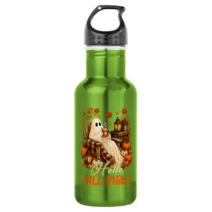 Hallo Herfst Sfeer Spook Cute Autumn Pompoen Waterfles