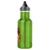 Hallo Herfst Sfeer Spook Cute Autumn Pompoen Waterfles (Rechts)