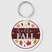 hallo Herfst Sleutelhanger (Voorkant)