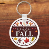 hallo Herfst Sleutelhanger (Voorkant)