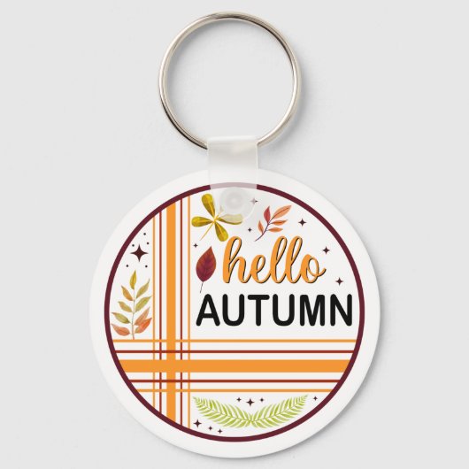hallo! HERFST Sleutelhanger (Voorkant)