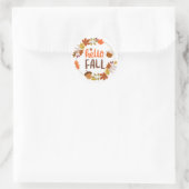 hallo Herfst sticker (Tas)