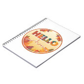 hallo herfst, sticker, telefoongeval, kussen notitieboek (Linkerzijde)