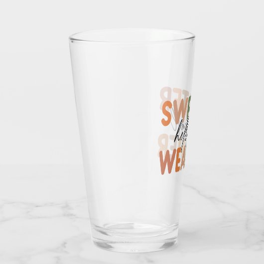 Hallo Herfst | sweaterweer Glas (Rechts)