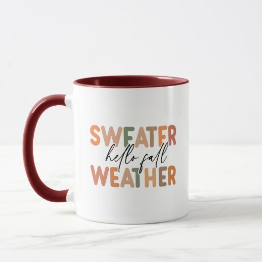 Hallo Herfst | sweaterweer Mok (Links)