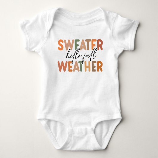 Hallo Herfst | sweaterweer Romper (Voorkant)