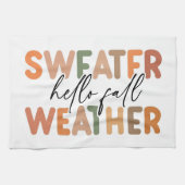 Hallo Herfst | sweaterweer Theedoek (Horizontaal)