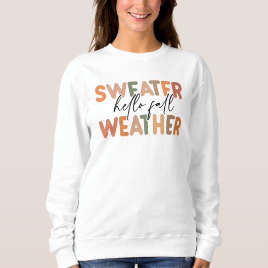 Hallo Herfst | sweaterweer Trui (Voorkant)
