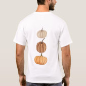 hallo herfst t-shirt (Achterkant)