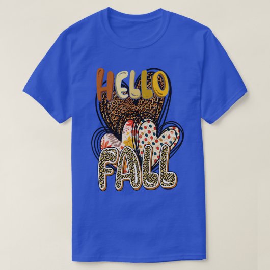 hallo herfst t-shirt (Design voorkant)