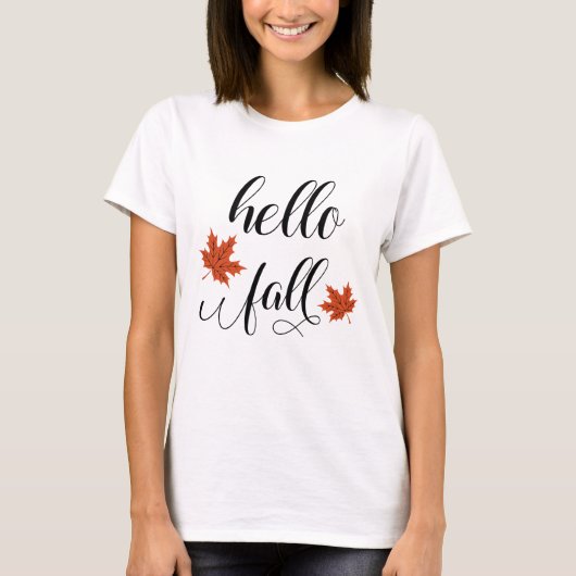 Hallo Herfst T-shirt (Voorkant)