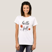 Hallo Herfst T-shirt (Voorkant volledig)