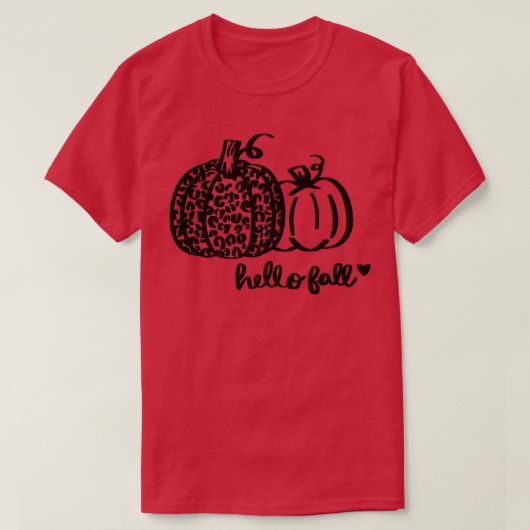 hallo Herfst T-shirt (Design voorkant)