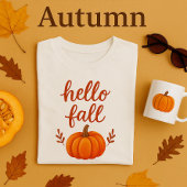 Hallo herfst t-shirt