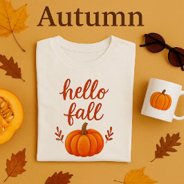 Hallo herfst t-shirt