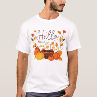 Hallo Herfst T-shirts - Gezellige herfstvibes