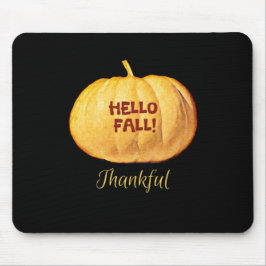 hallo HERFST Thankful Autumn Pumpkin Muismat
