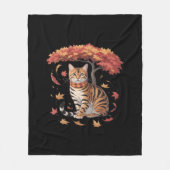 Hallo Herfst Thanksgiving Het is Herfst Y’all Fleece Deken (Voorkant)