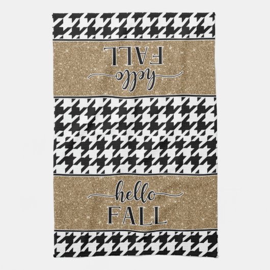 hallo Herfst Theedoek (Verticaal)